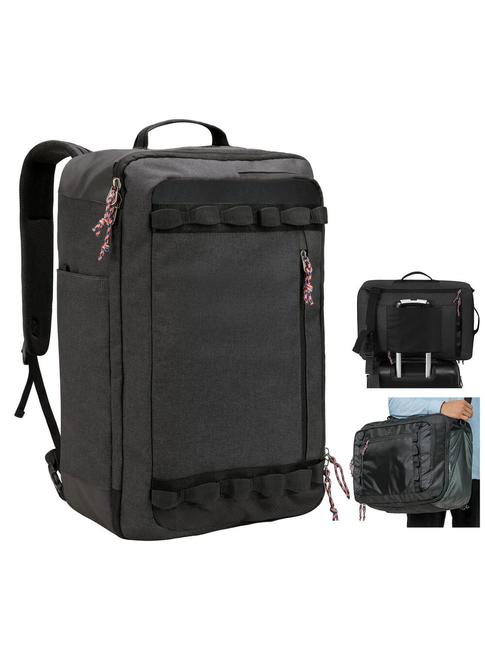 TRAILKICKER Travel Backpack Flight Approved Carry On Backpack Water Resistant